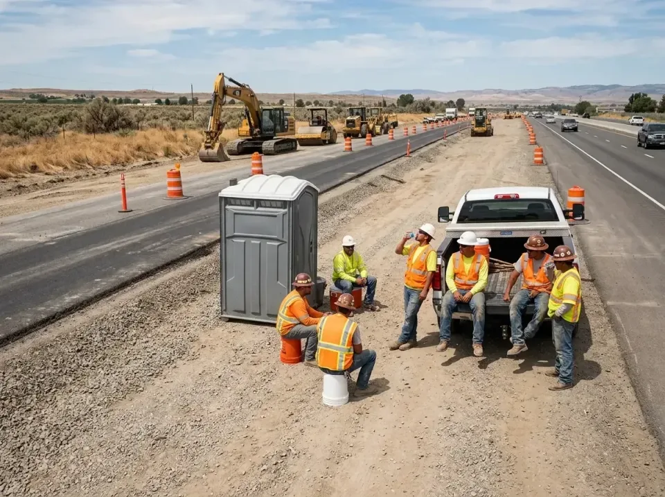 highway-road-construction-crew-007 — frequently asked questions, Porta Potty and Restroom Rentals in Storm Lake, IA
